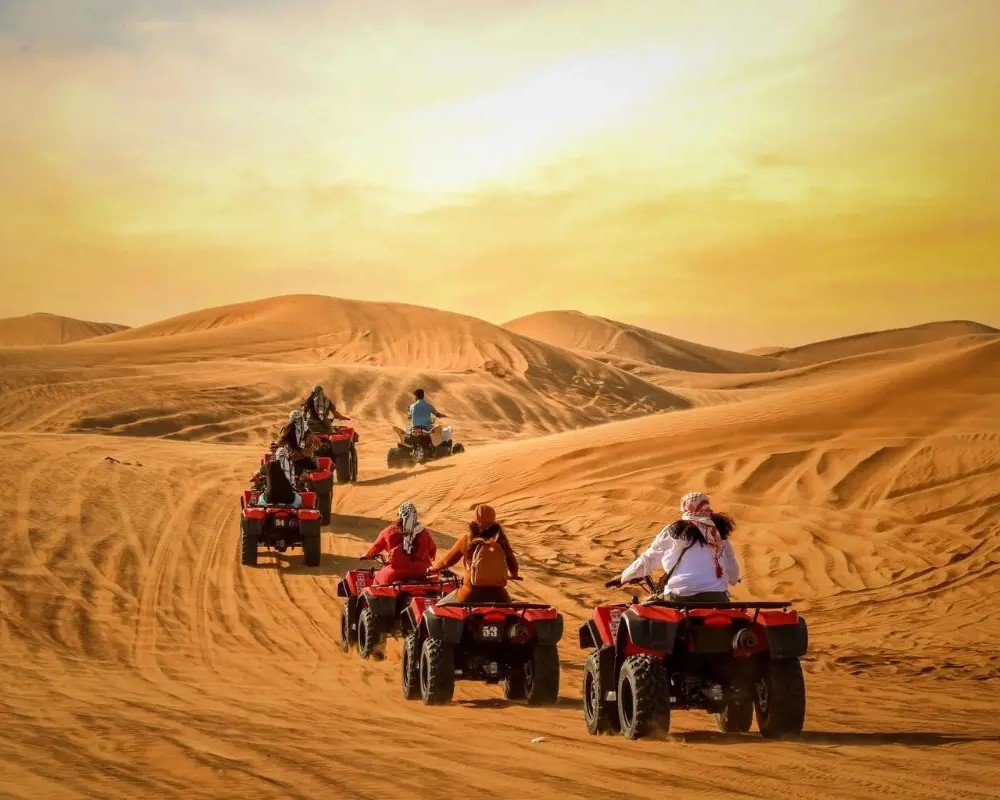 Evening Desert Safari With Quad Bike
